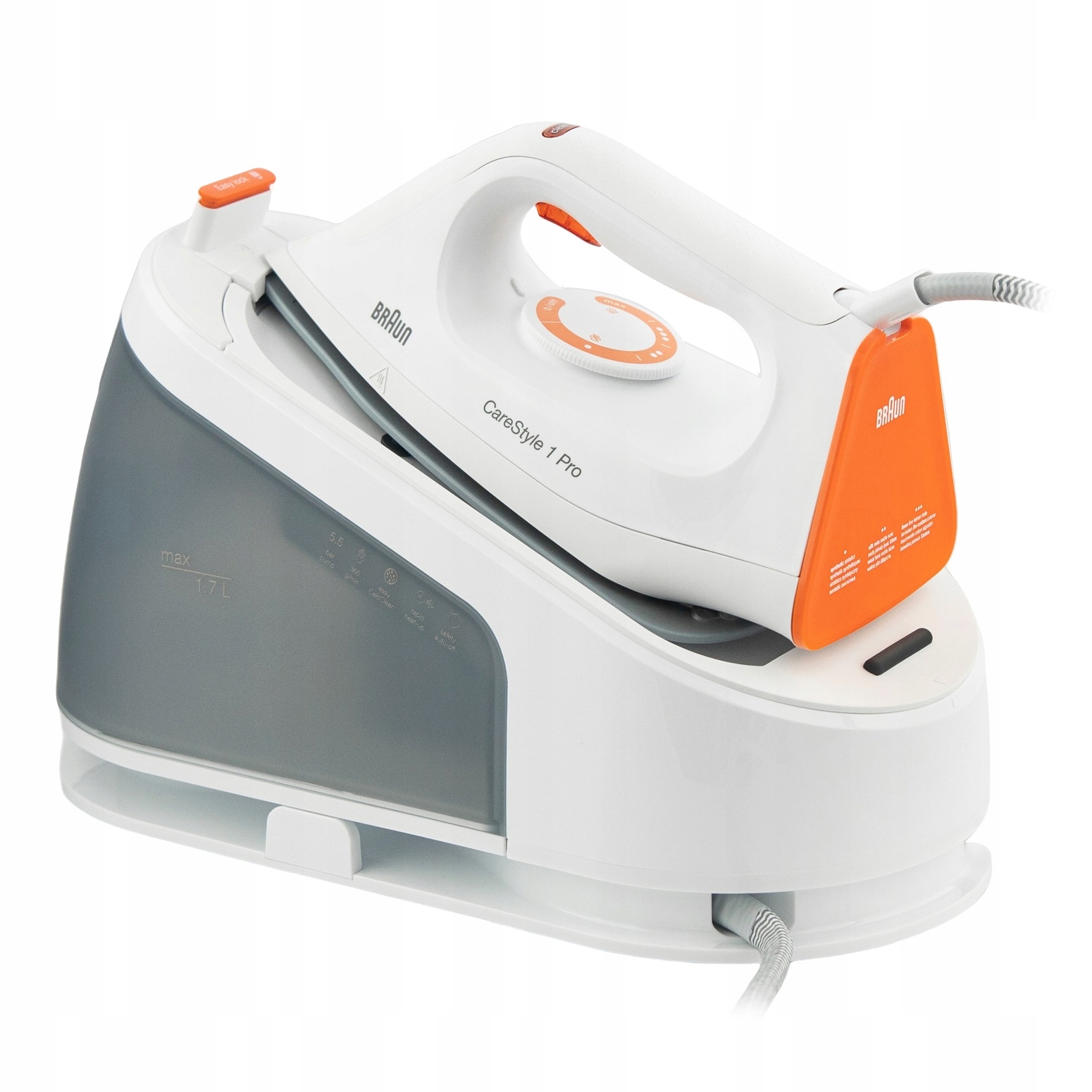 Braun stacja parowa CareStyle 1 Pro 5,5 bara 1,7l 2200W IS1511WH