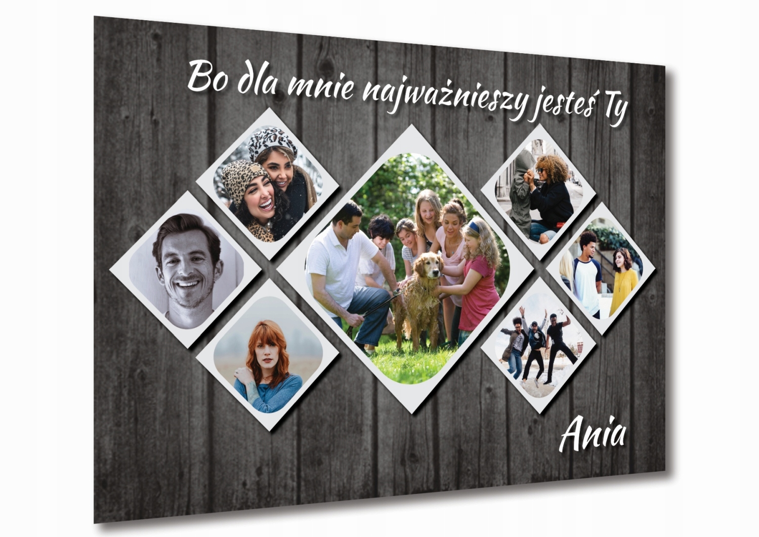 

Kolaż zdjęć, Twoje zdjęcia, Prezent, A3 +Antyrama