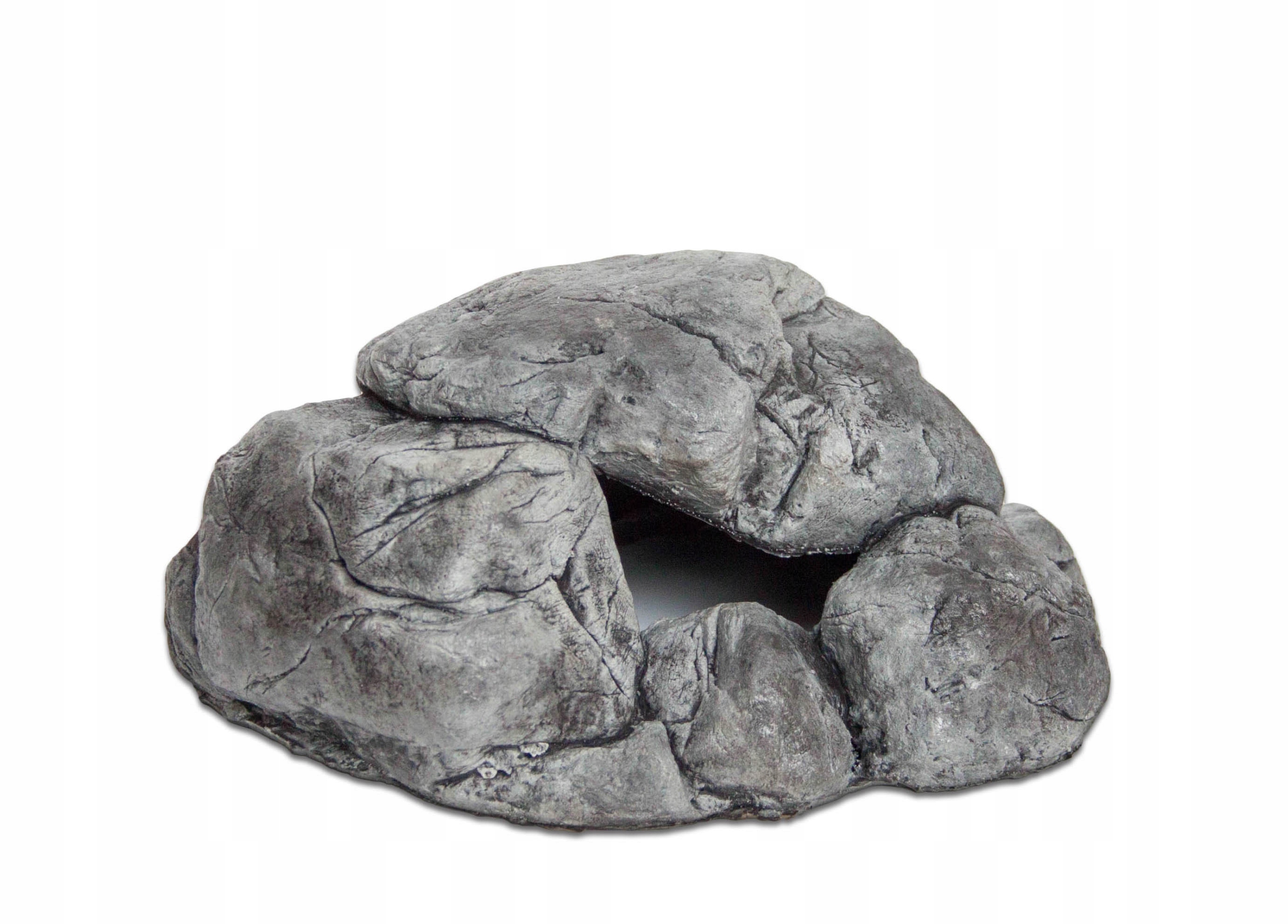 Levně Chovatelský Kámen KH-45 Šedý (24x23x14CM) Akvárium Terárium