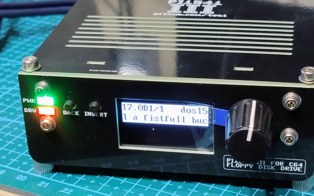 Pi1541-III, emulator stacji dysków 1541 do Commodore + Epyx Fastload