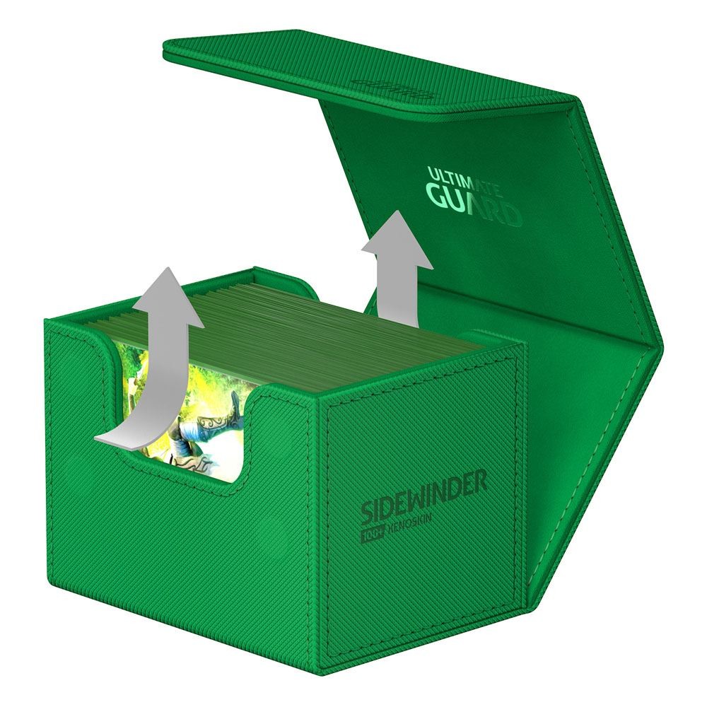 Ultimate Guard Sidewinder 100+ XenoSkin Monocolor - Green