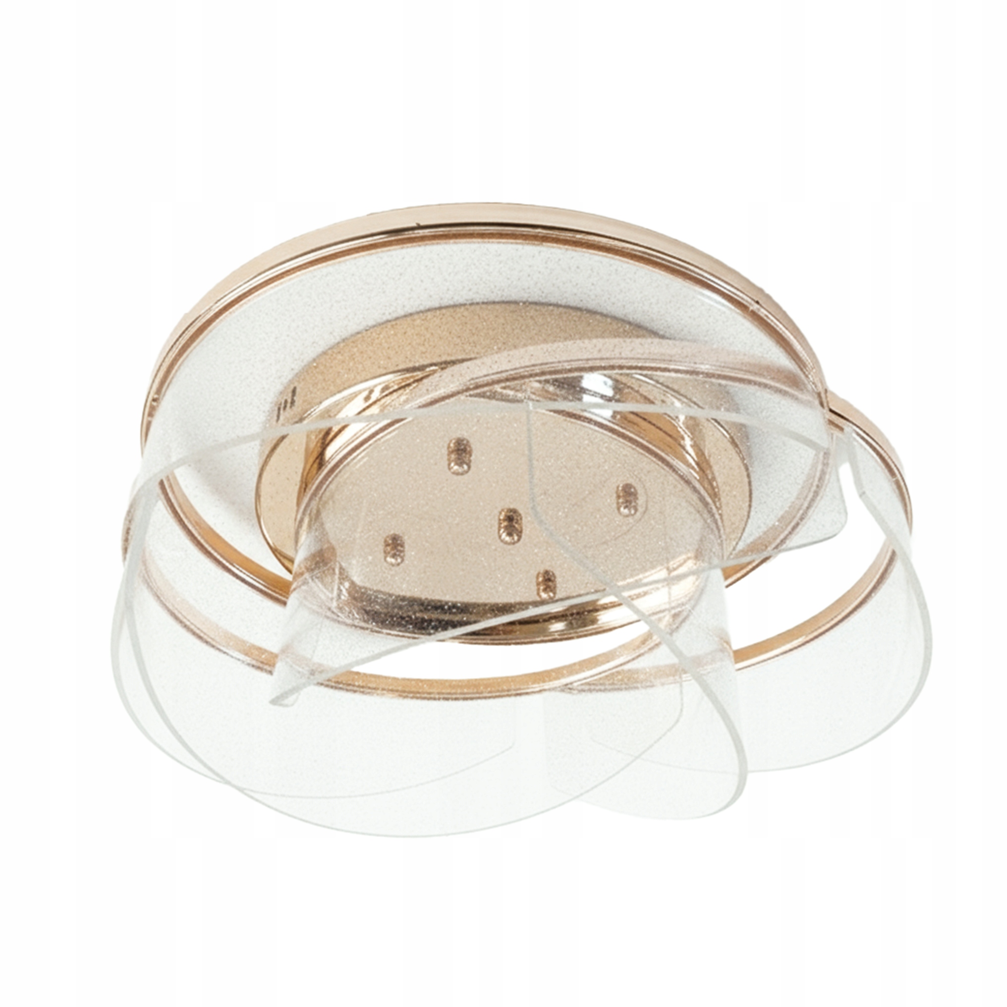 Stropná Lampa Stropné Svietidlo Led Zlatá Transparentná Brokatová Do Kuchyne