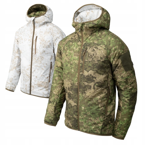 Oboustranná bunda Wolfhound Hoodie Windpack M Pencott Wildwood/Snowdrift