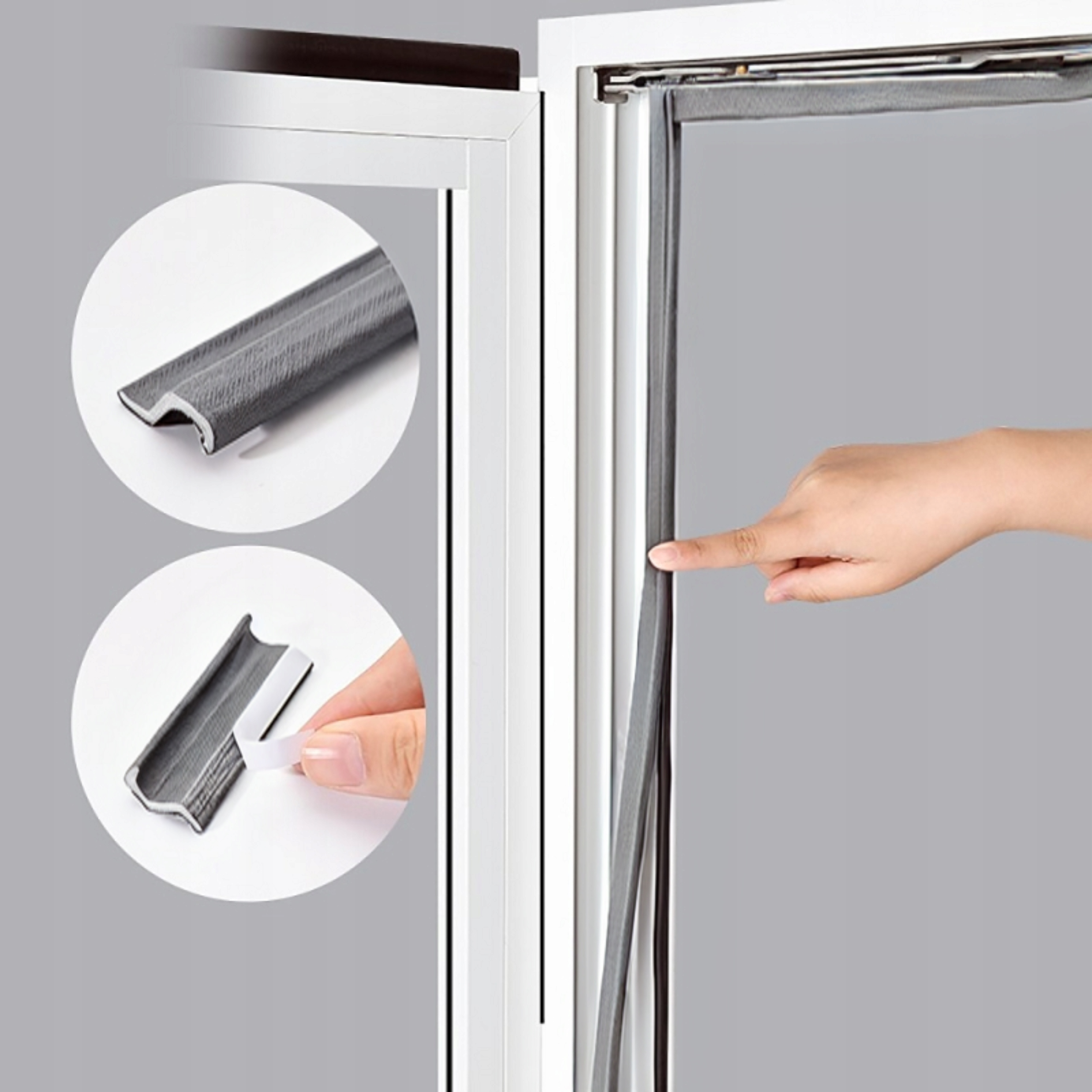 USZCZELKA OKIENNA PRZECIWPRZECIĄGOWA ANTYWIATROWA AKUSTYCZNA IZOLACYJNA XXL EAN (GTIN) 5906333301683