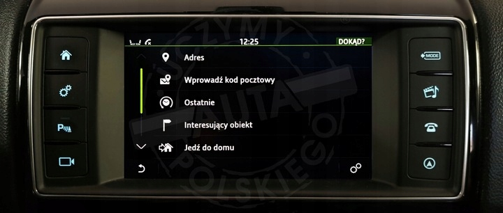 JAGUAR XE MAPA RADIO POLSKIE MENU LEKTOR USA EU Nośnik karta pamięci SD
