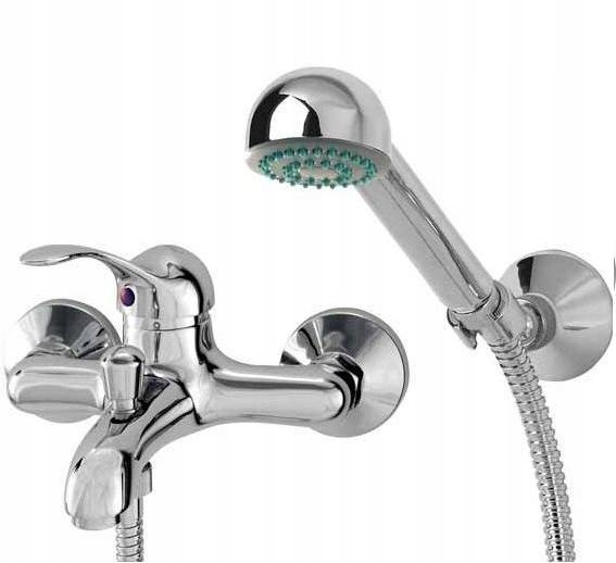 Nástenná vaňová batéria Sprchovací kút Bermuda