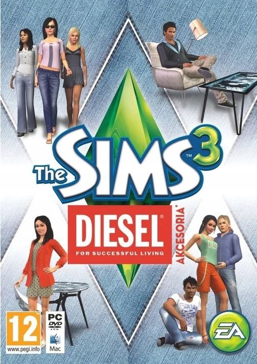 The Sims 3 Diesel Akcesoria (ea App) (pc) (mac)