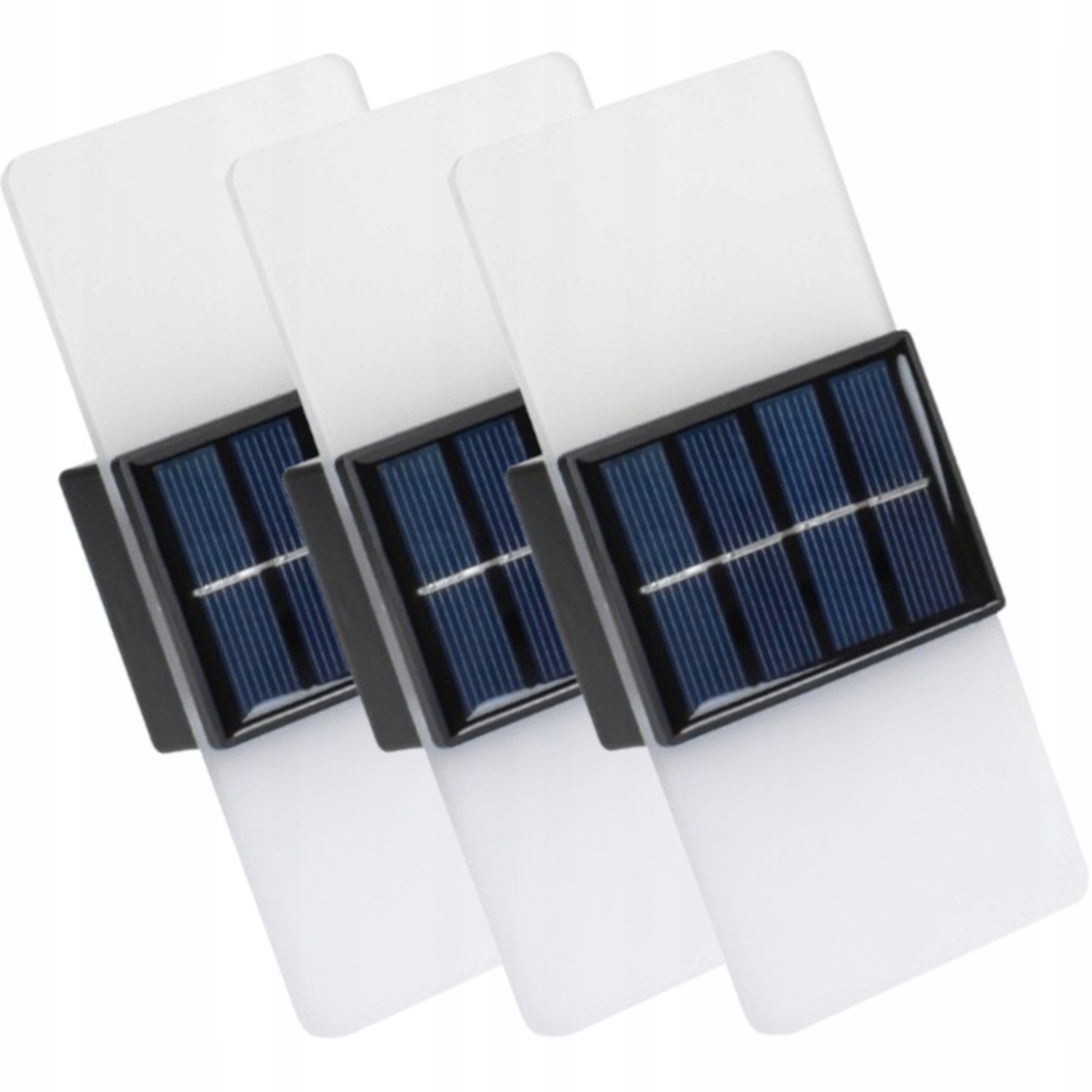 3x Solární lampa Dekorativní zahradní Led osvětlení terasy balkonu