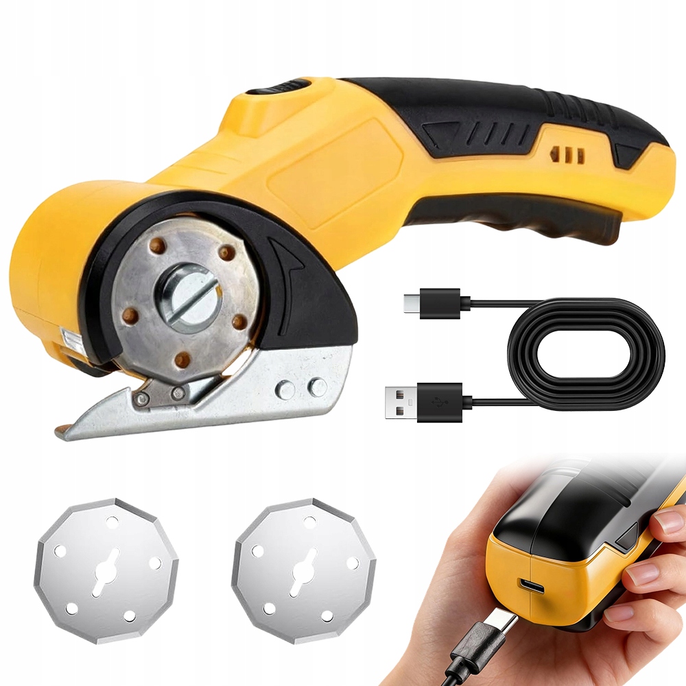 Nůž Krejčovský akumulátorový 2000 mAh na řezání materiálů 8 mm