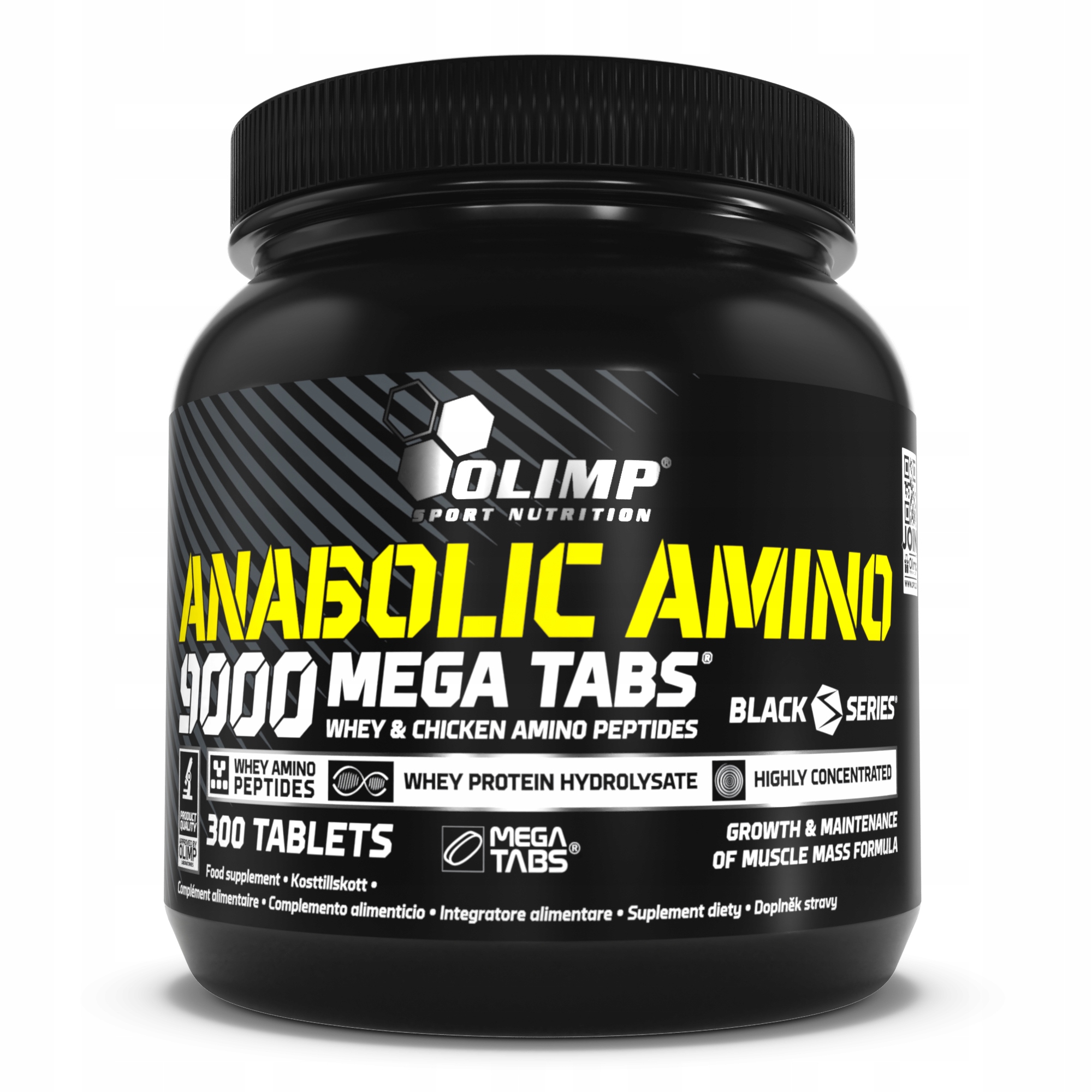 Olimp Anabolic Amino 9000 300t Silné Aminokyseliny – účinné a rychlé kondicionéry.