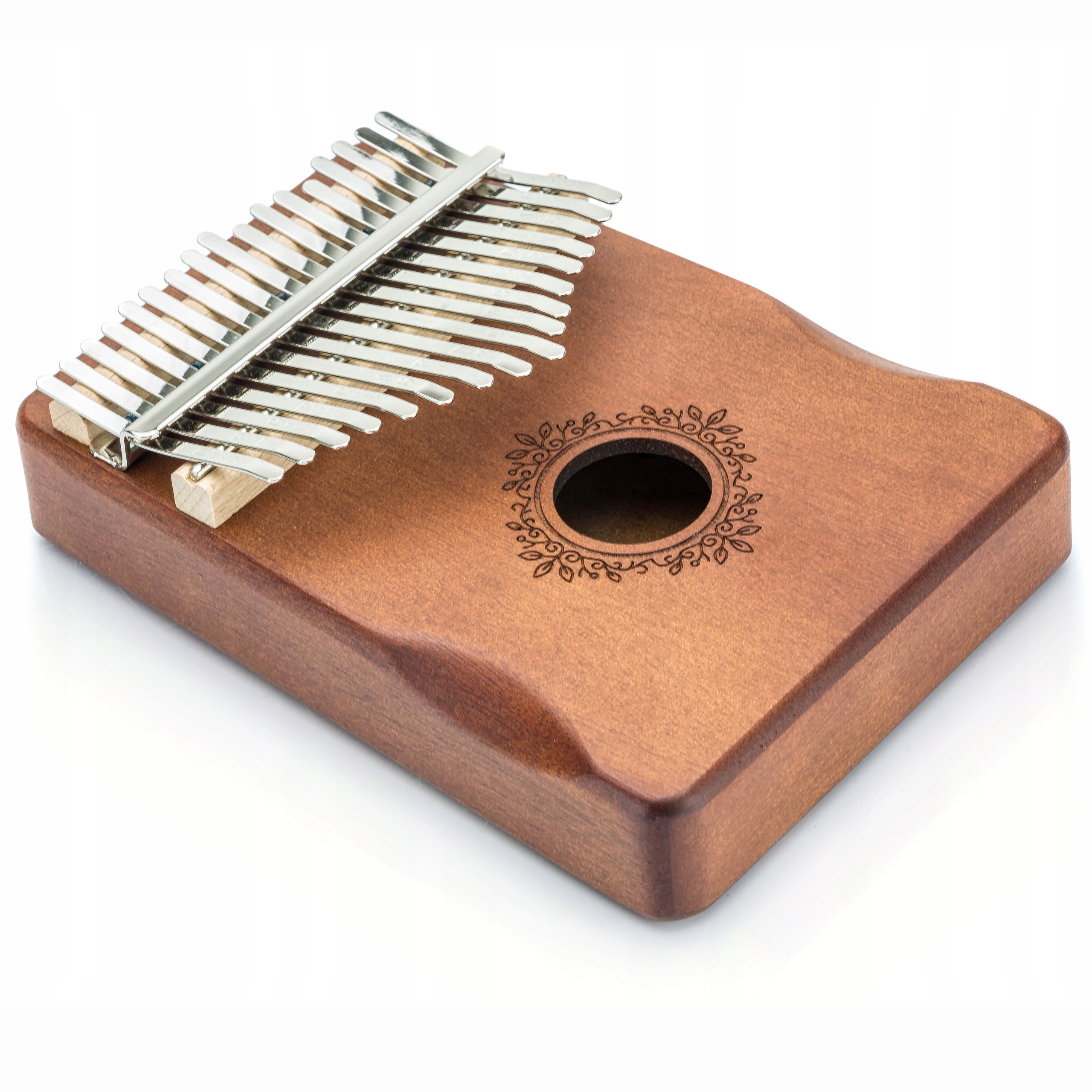 KALIMBA Drewniana INSTRUMENT KARIMBA PIANINO MAHOŃ ZANZA MBIRA Kod producenta Karimba drewno Pro - 02