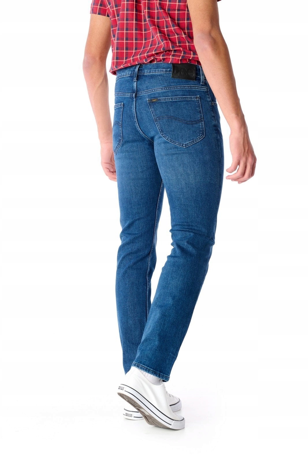 Pánské zúžené džínové kalhoty Lee Rider Deep Pool L701DHTR 30/32