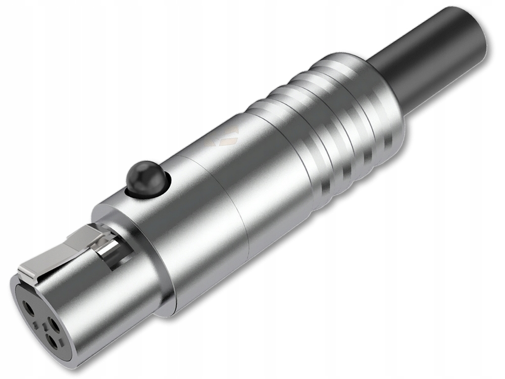 

Złącze Mini Xlr 3P Proste Roxtone RMX3F-C