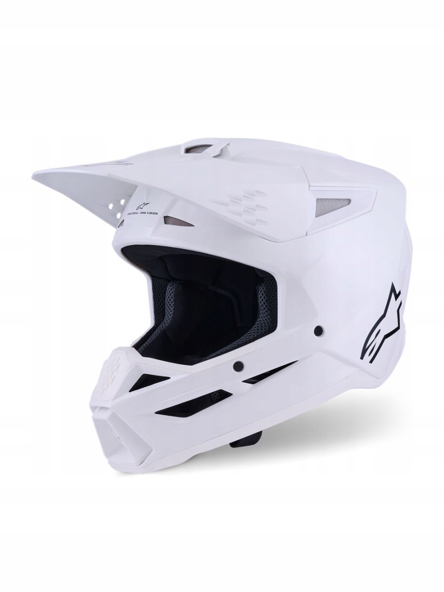 Crossová Prilba Na Štvorkolku Alpinestars Supertech M3 White Gloss L 8300426-2180-L