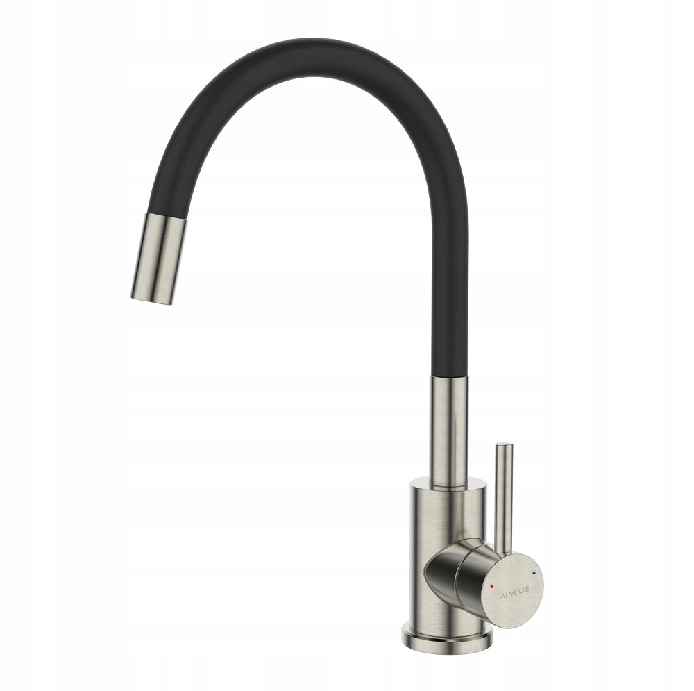 Alveus umývadlová batéria Jana flexibilná, čierna 1150788