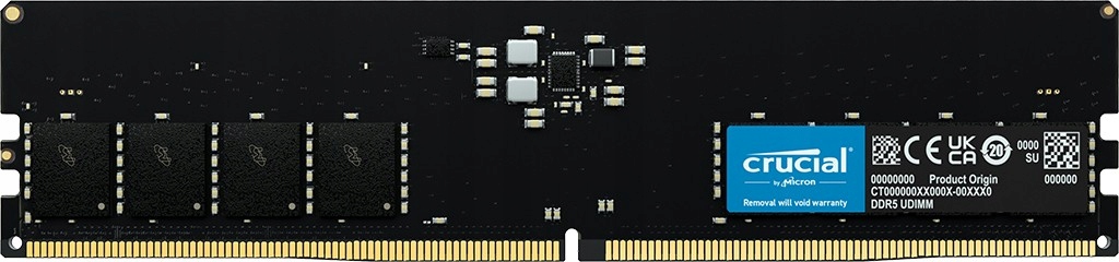 Crucial Paměť DDR5 32GB/5600 CL46 (16Gbit) Tray