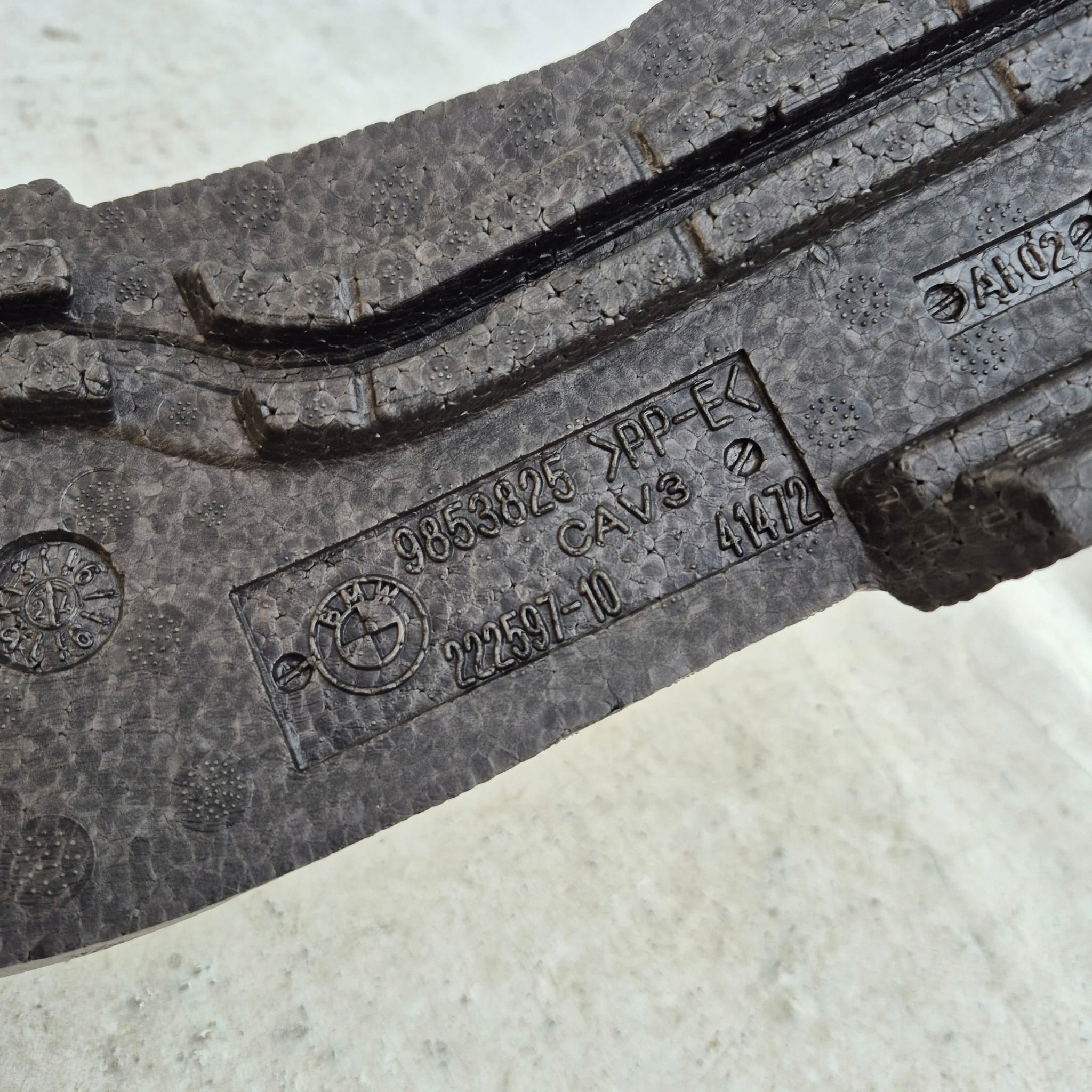 BMW 1 F40 ABSORBER nárazníku předek předního 9853825