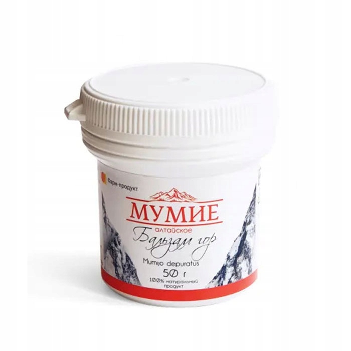 

Mumio Shilajit Ałtajskie Balsam Gór 50 g