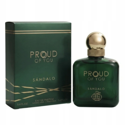 Fragrance World Proud Of You Sandalo 100 ML Parfémovaná Voda Pro Muže