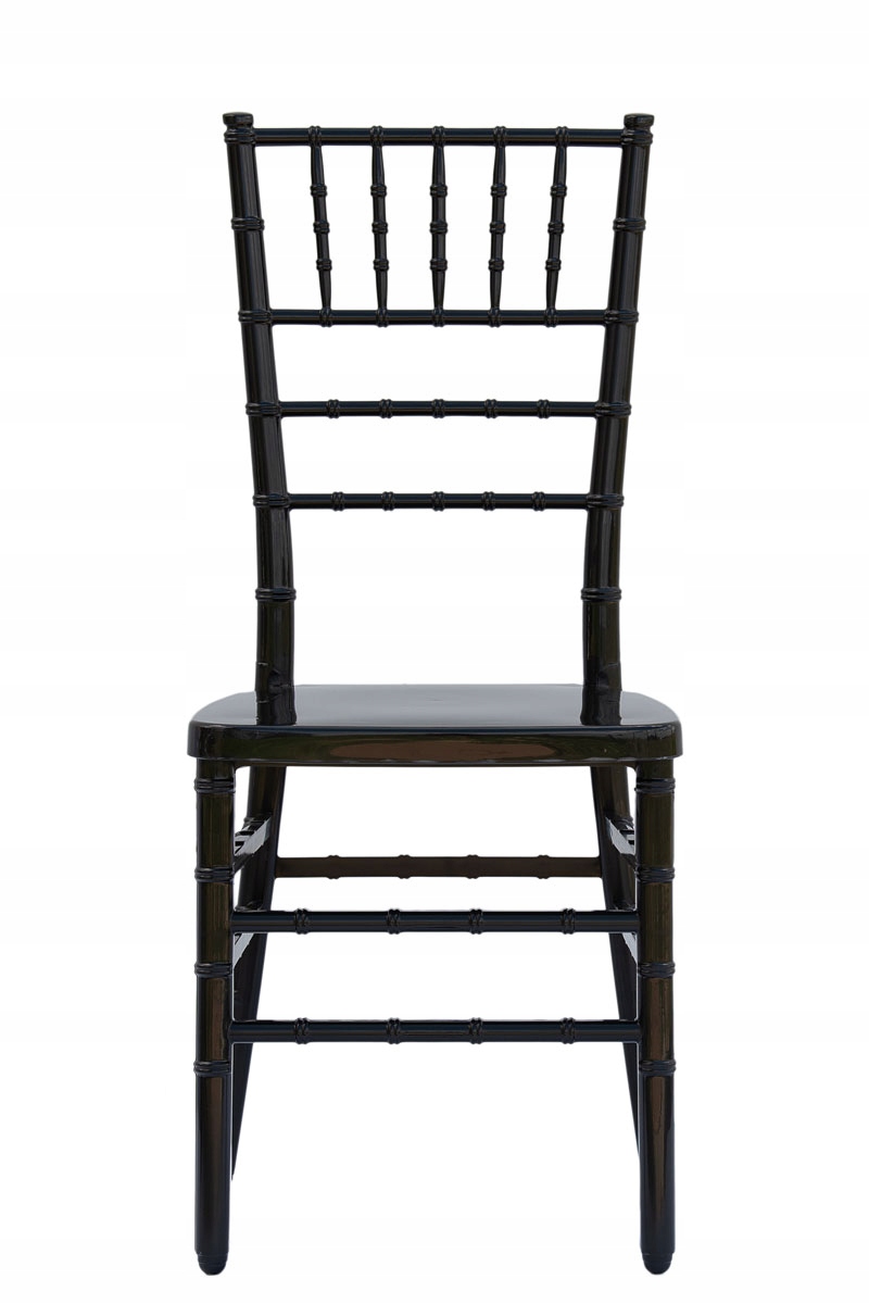 KRZESŁO BANKIETOWE WESELNE ŚLUBNE CHIAVARI TIFFANY sztaplowane czarne Kod producenta Krzesło cateringowe plastikowe na ślub wesele