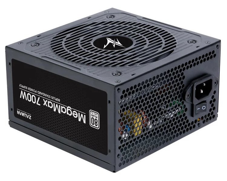 Zalman zdroj MegaMax 700W/ Atx akt. Pfc 120mm ventilátor 80PLUS