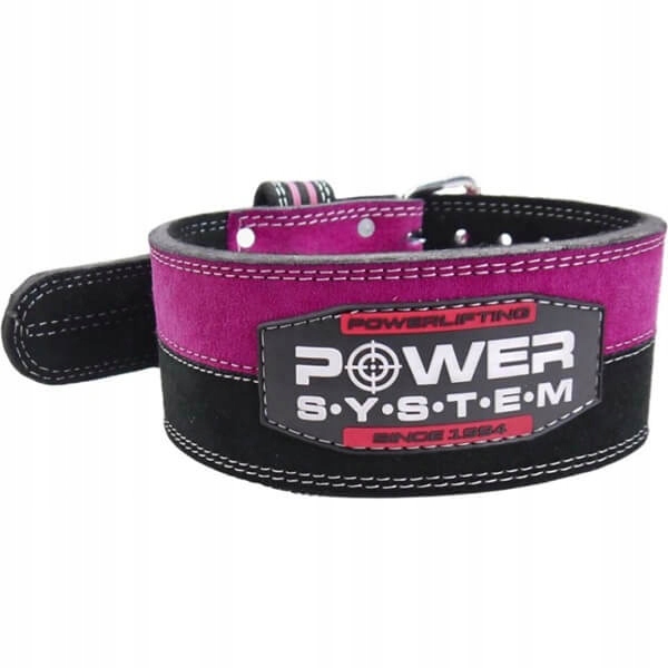 Power System Strong Femme Belt dámský pás pro trojboj růžový S