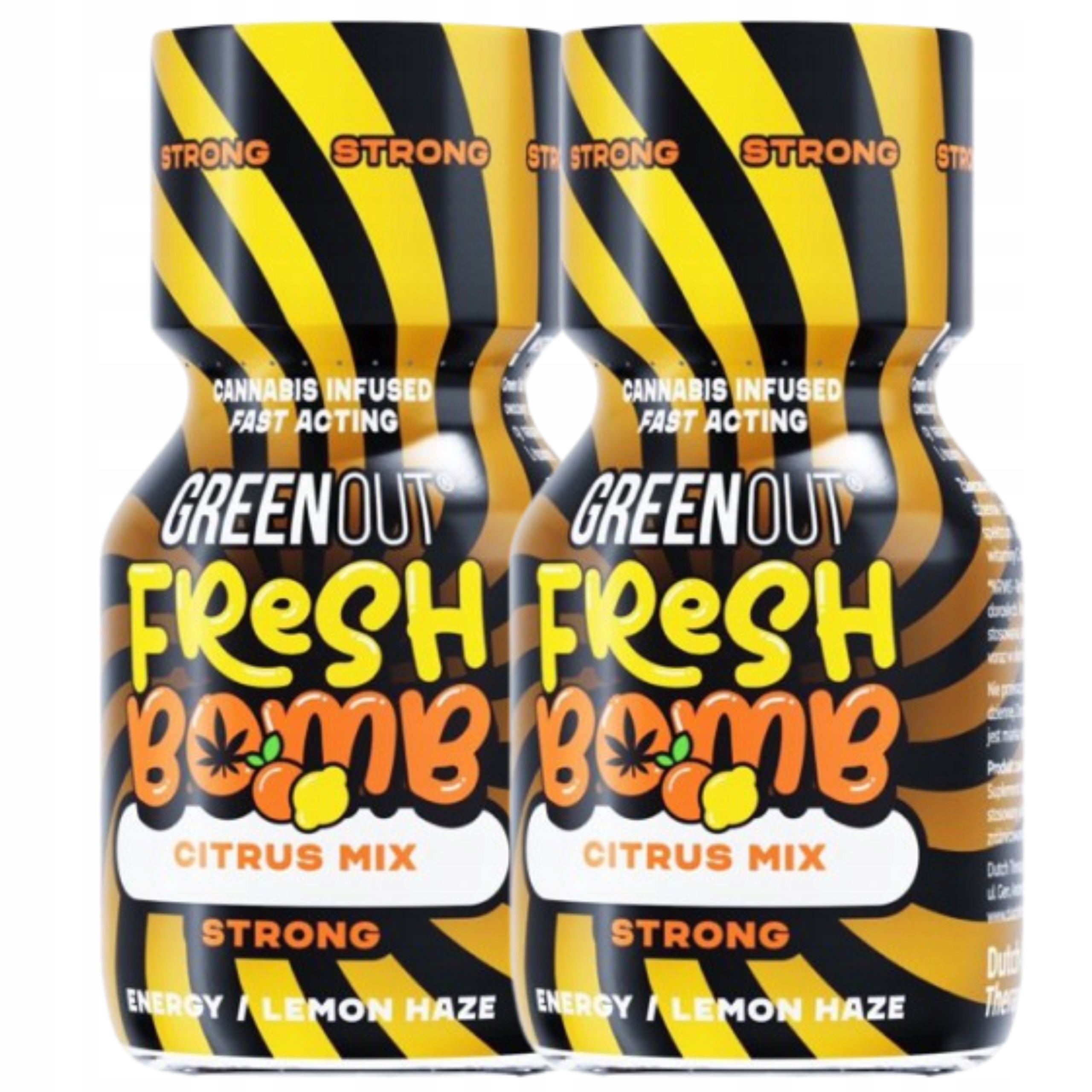 

Green Out Fresh Bomb Citrus Strong Mini Cbd 30ml