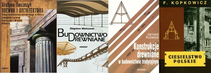 Drewno+ Budownictwo+Konstr. drewniane +Ciesielstwo