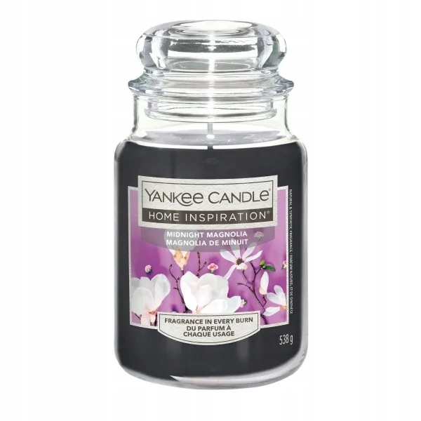 Tradiční parafínová svíčka Midnight Magnolie Yankee Candle 1 ks 538 g