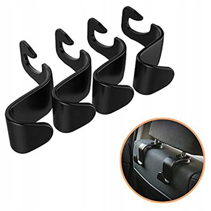 

Wieszak uchwyt na zagłówek fotela samochodowego x2