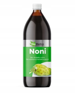 

EkaMedica Naturalny Sok z noni 1l Bez cukru