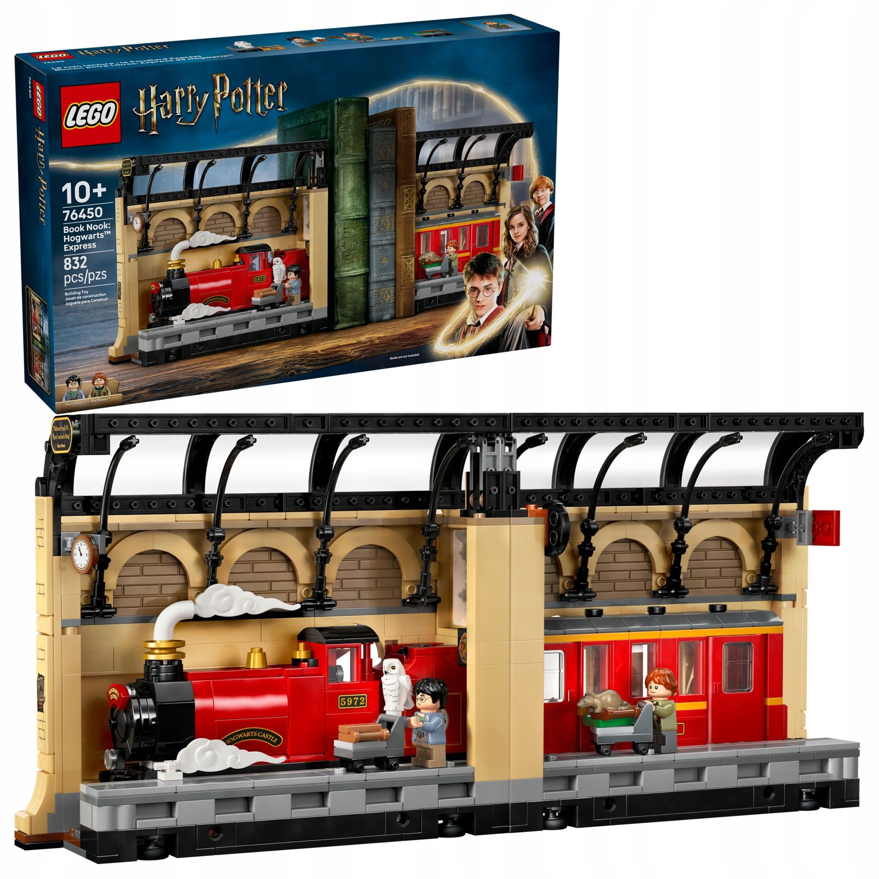 Lego Harry Potter Book Nook Spěšný Vlak Do Bradavic 76450
