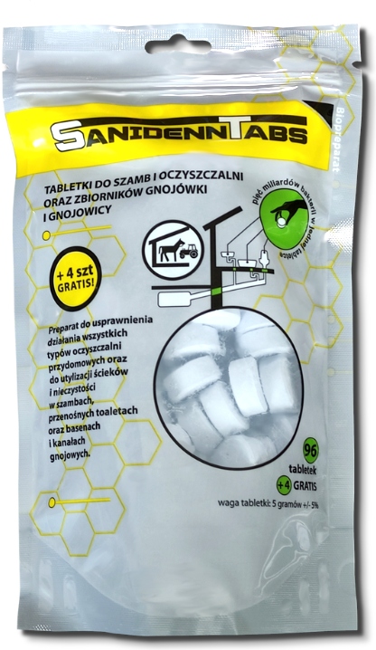 Tablety Bakterie Do Čistírny Septiků 100 Kusů