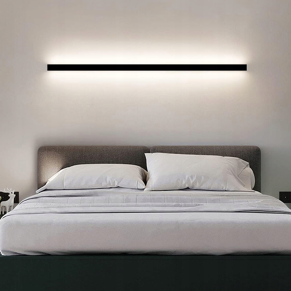 WYSOKIEJ KLASY KINKIETY LAMPA ŚCIENNE WEWNĘTRZNE W NOWOCZESNYM STYLU 3000K Rodzaj gwintu zintegrowane źródło LED