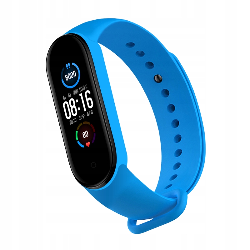 

Pasek Opaska Zamienna Xiaomi Mi Band 5 Niebieska