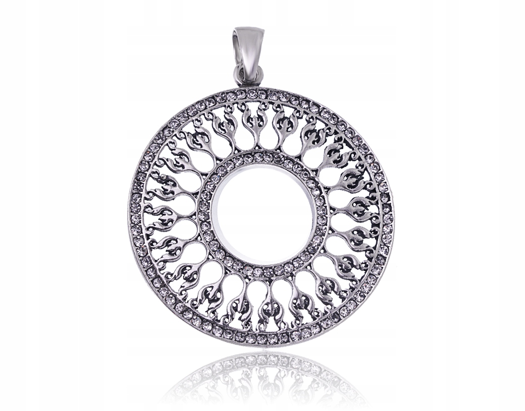 Velký Kulatý Kulatý S Prolamovanou Konstrukcí, 108 Kameňů, Stříbro 925