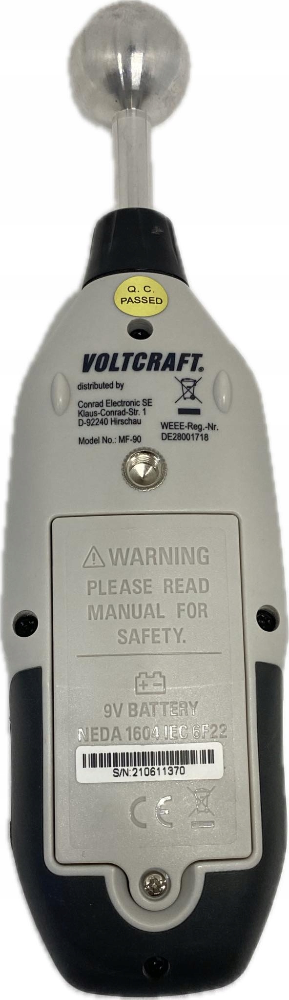 Wilgotnościomierz Voltcraft MF-90 USZKODZONY Marka Voltcraft