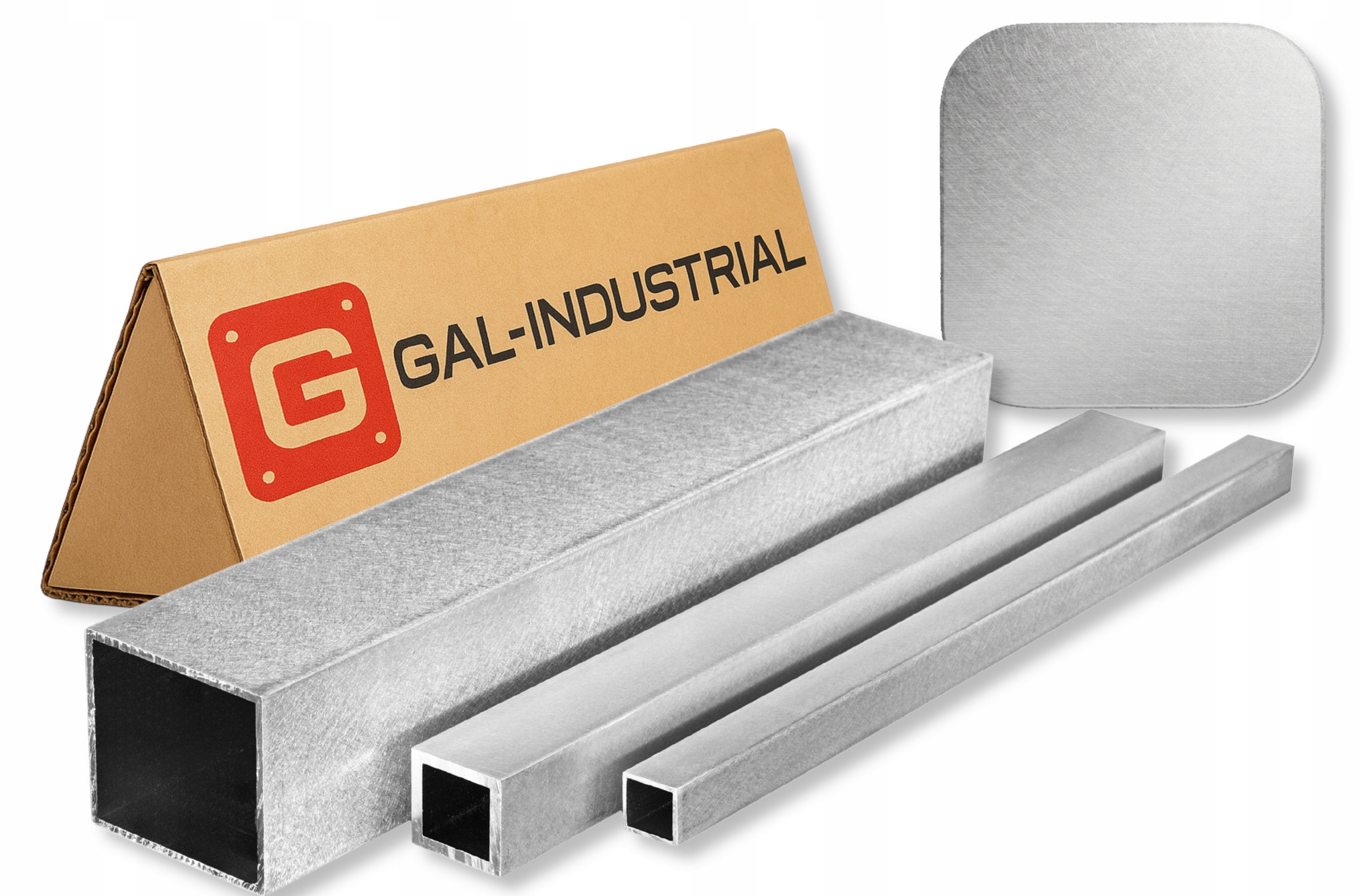 Hliníkový profil Satinovaný 50x50x3 mm 140 cm Trubka Čtvercová Na míru