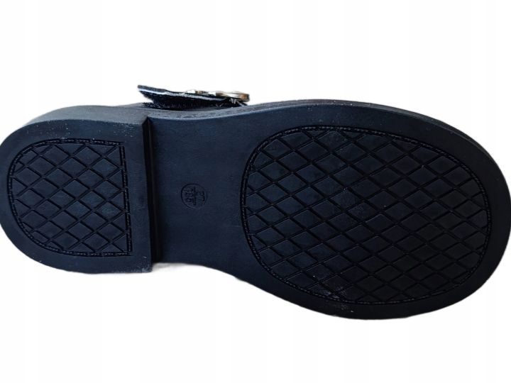 ŚLICZNE balerinki wizytowe Półbuty wesele rzep skóra r. 29 P2-76 Kod producenta MC541BLACK