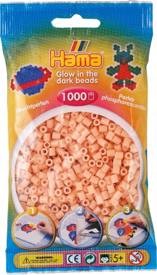 

Hama 207-56 Czerwone Koraliki Świecące