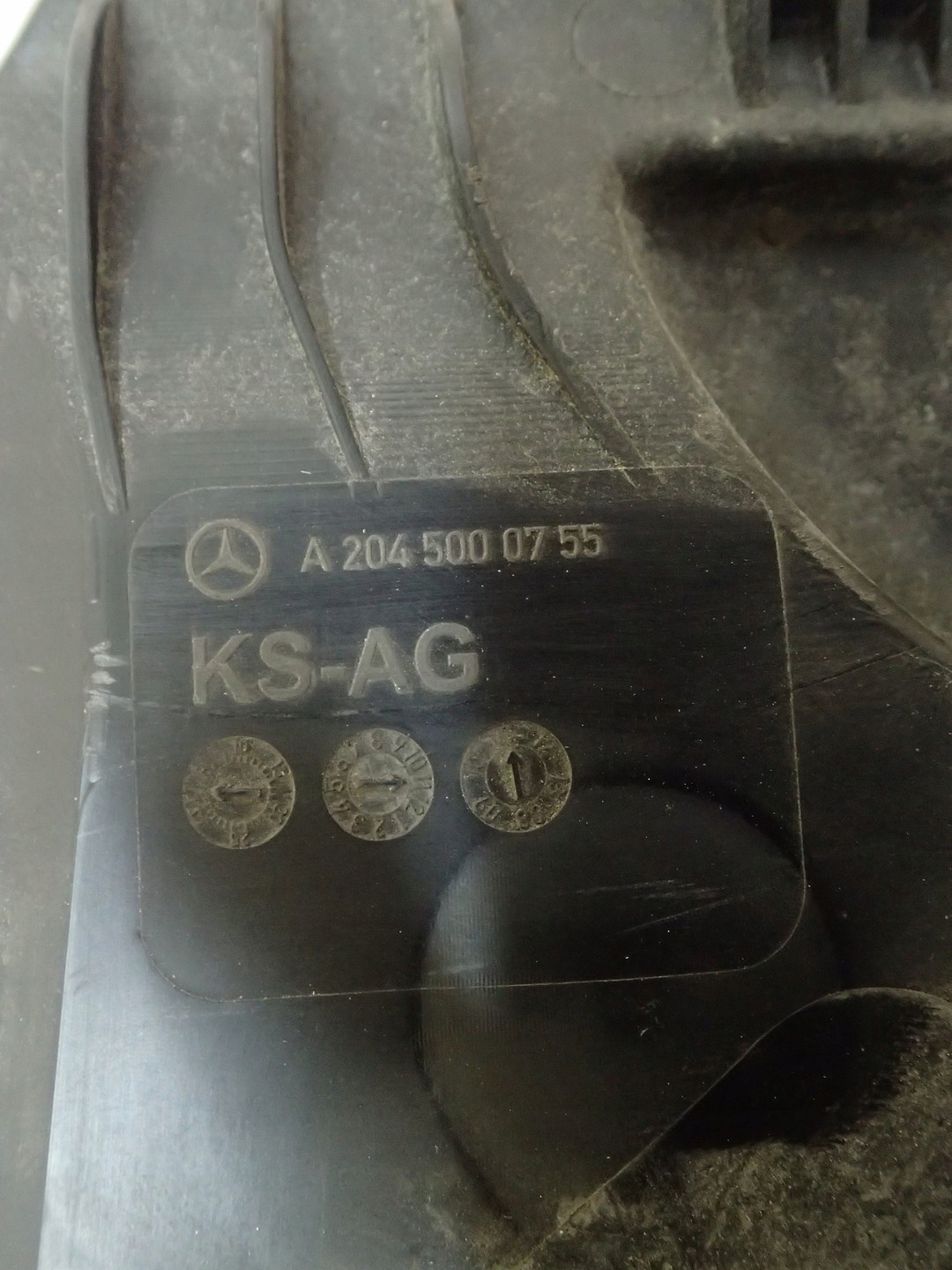 ventilátor obal MERCEDES C KLASA A2045000755