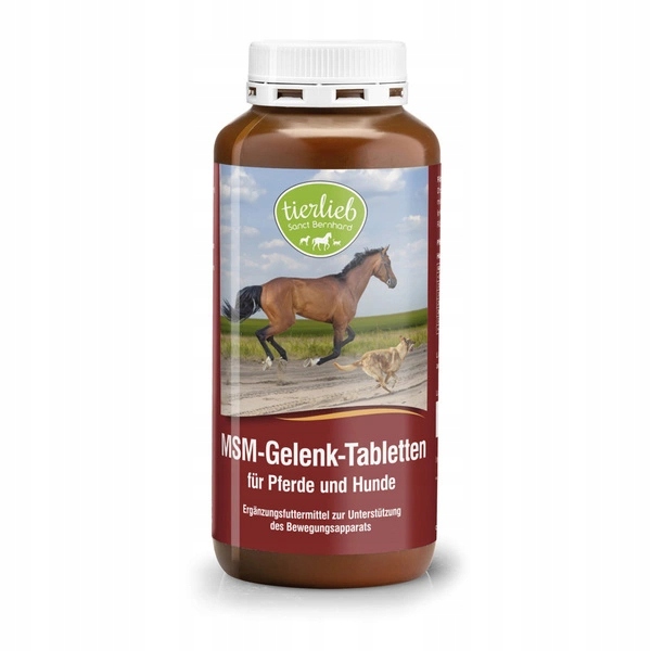 Tierlieb Msm podporuje syntézu kolagenu nezbytného pro zdraví kostí 500 tbl