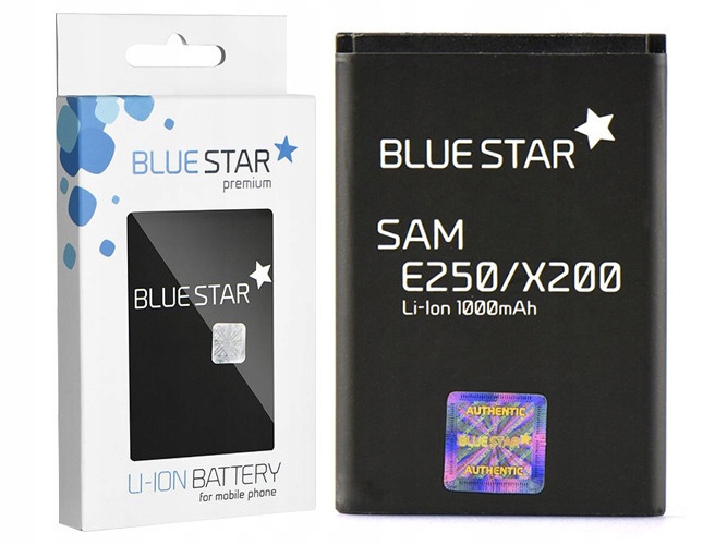 

Samsung E250 X200 C300 Bateria 1000MAH Blue Star