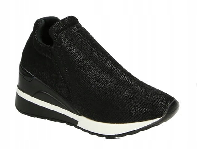 Venezia Černé Dámské Sportovní Boty Na Klínku 39