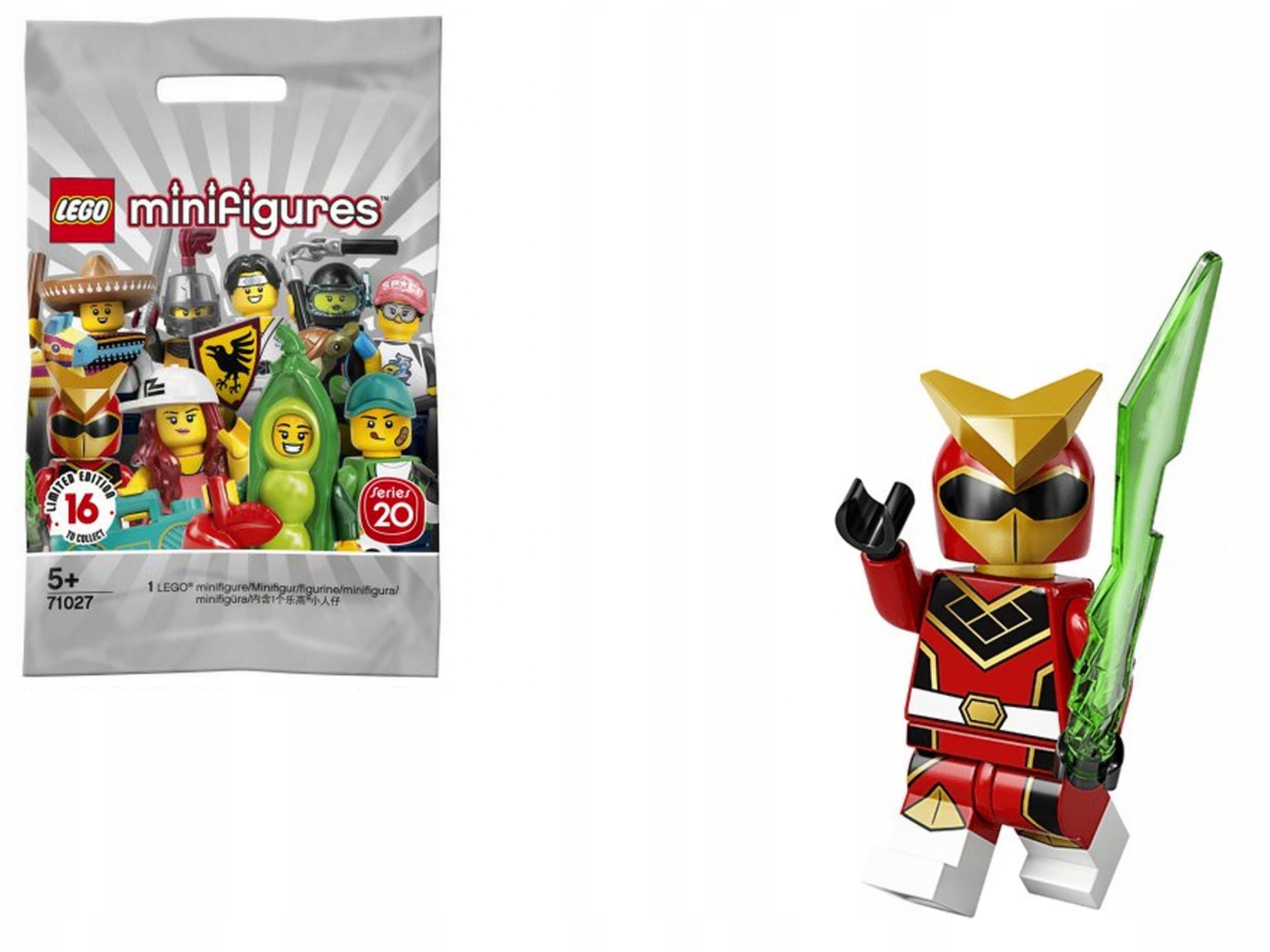 

Lego Minifigures Seria 20 Wojownik 71027