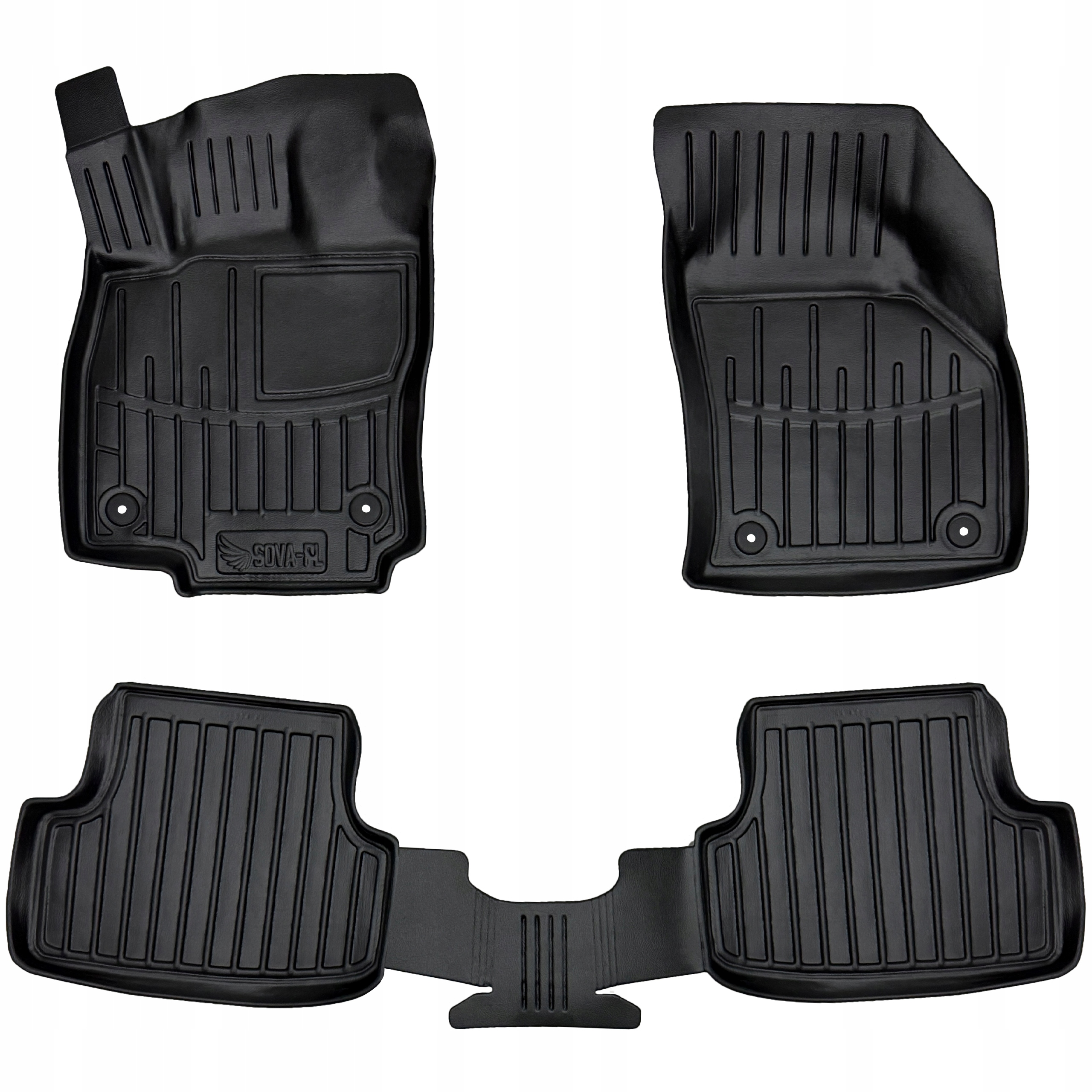 Dywaniki gumowe 3D do Audi A3 8V (2012-2020) sedan, hatchback