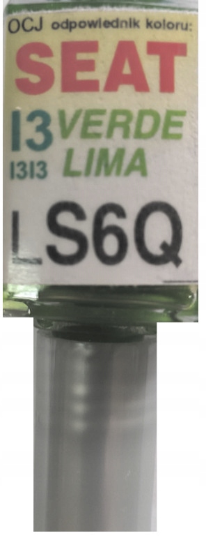 SEAT LS6Q I3 VERDE LIMA LAKIER ZAPRAWKA DO RYS ARA