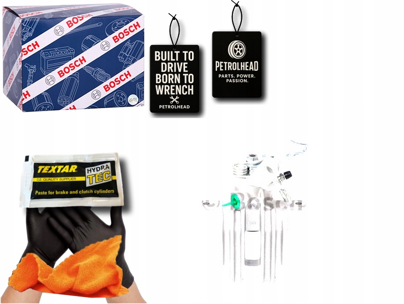 Brzdová Svorka Zadní L Audi A3 Seat Altea Altea XL Le #Petrolhead Pro+ Kit6