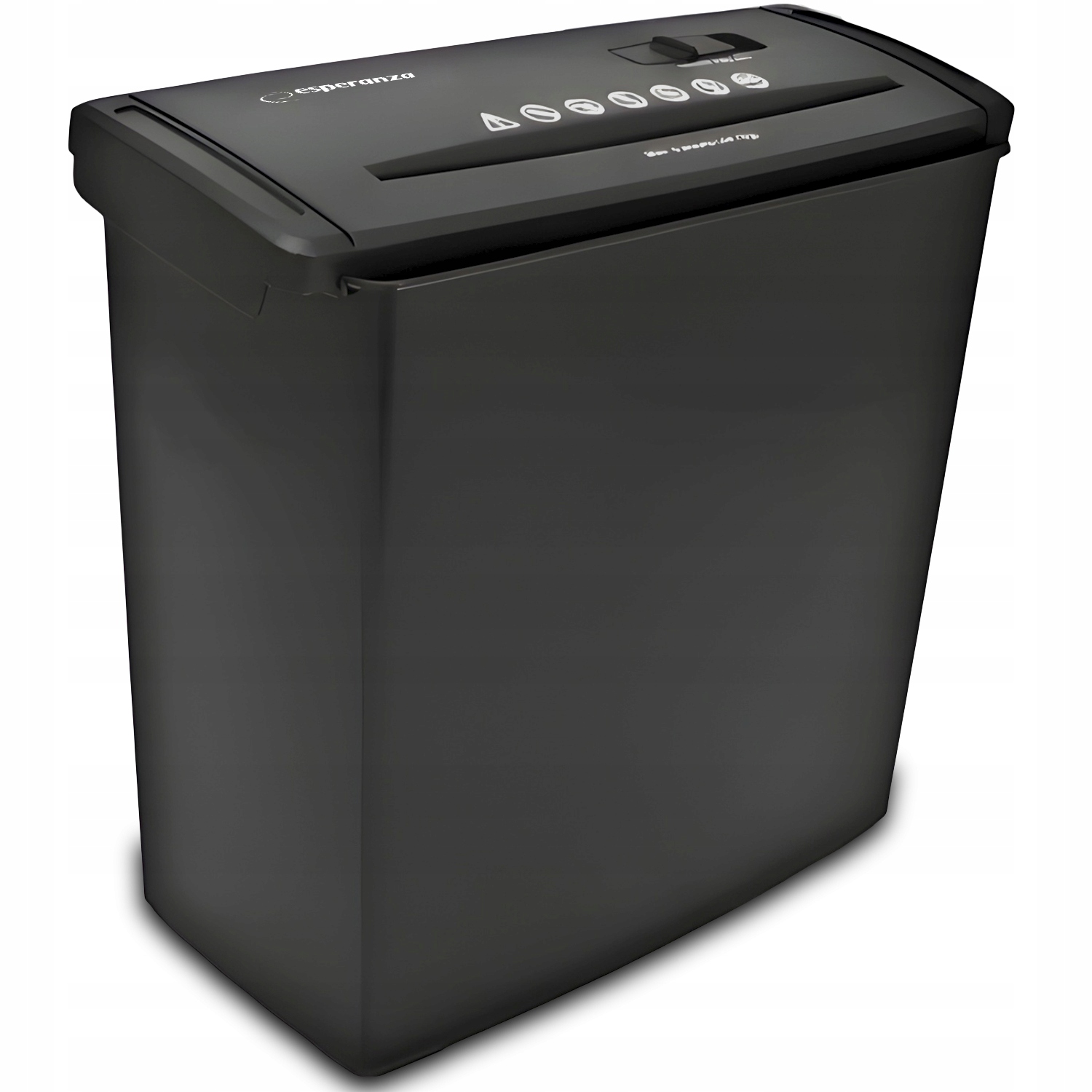 NISZCZARKA DOKUMENTÓW DOMOWA DO PAPIERU POJEMNA Z KOSZEM MOCNA 10L