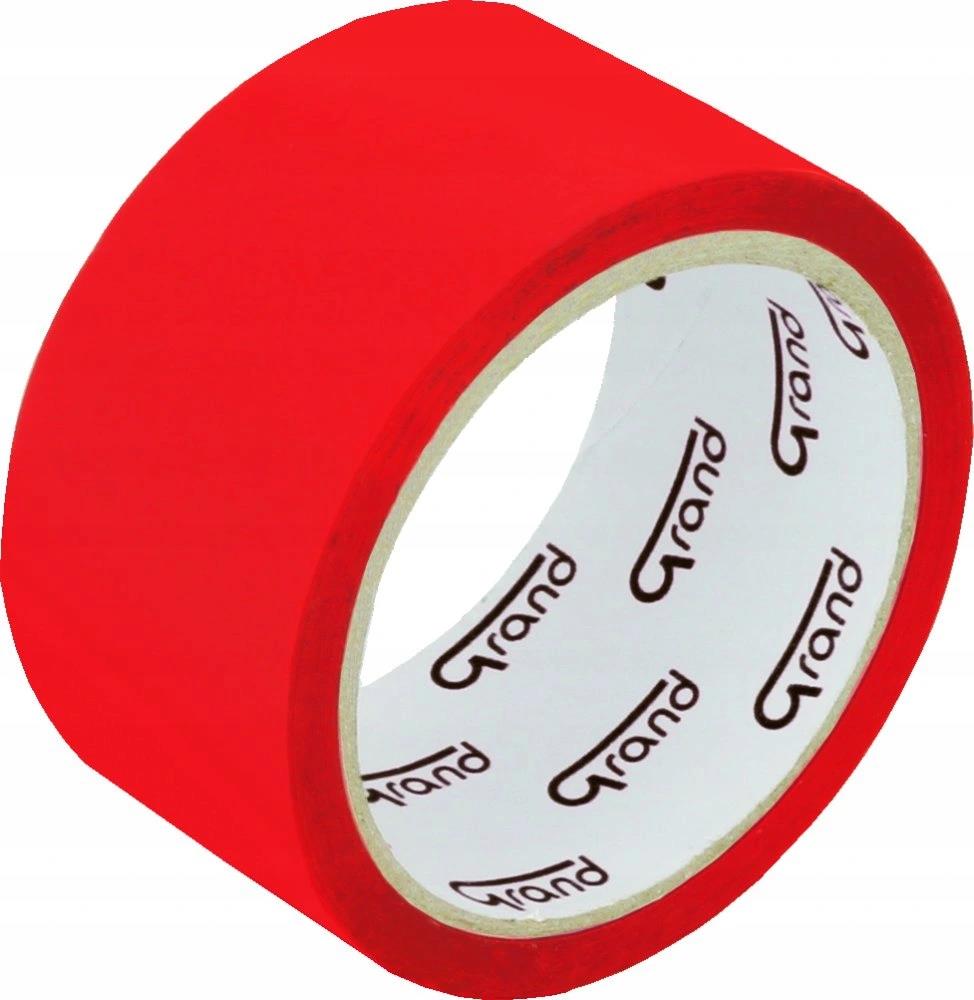 

Taśma pakowa akrylowa Grand 48mm x 50m czerwona